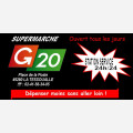 SUPERMARCHE G20 LA TESSOUALLE